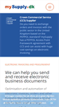 Mobile Screenshot of mysupply.dk